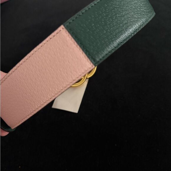 Brand new Gucci Calfskin Double G Memorable Buckle 40mm Belt size 75 - Picture 10 of 13